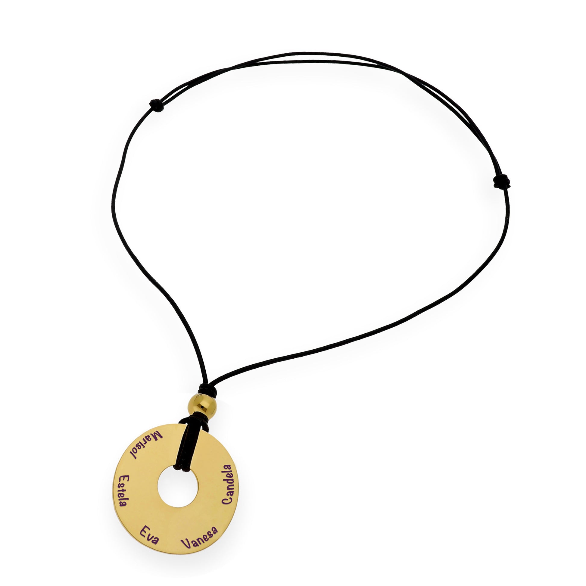Colgante Cercle XL Personalizado Plata 925