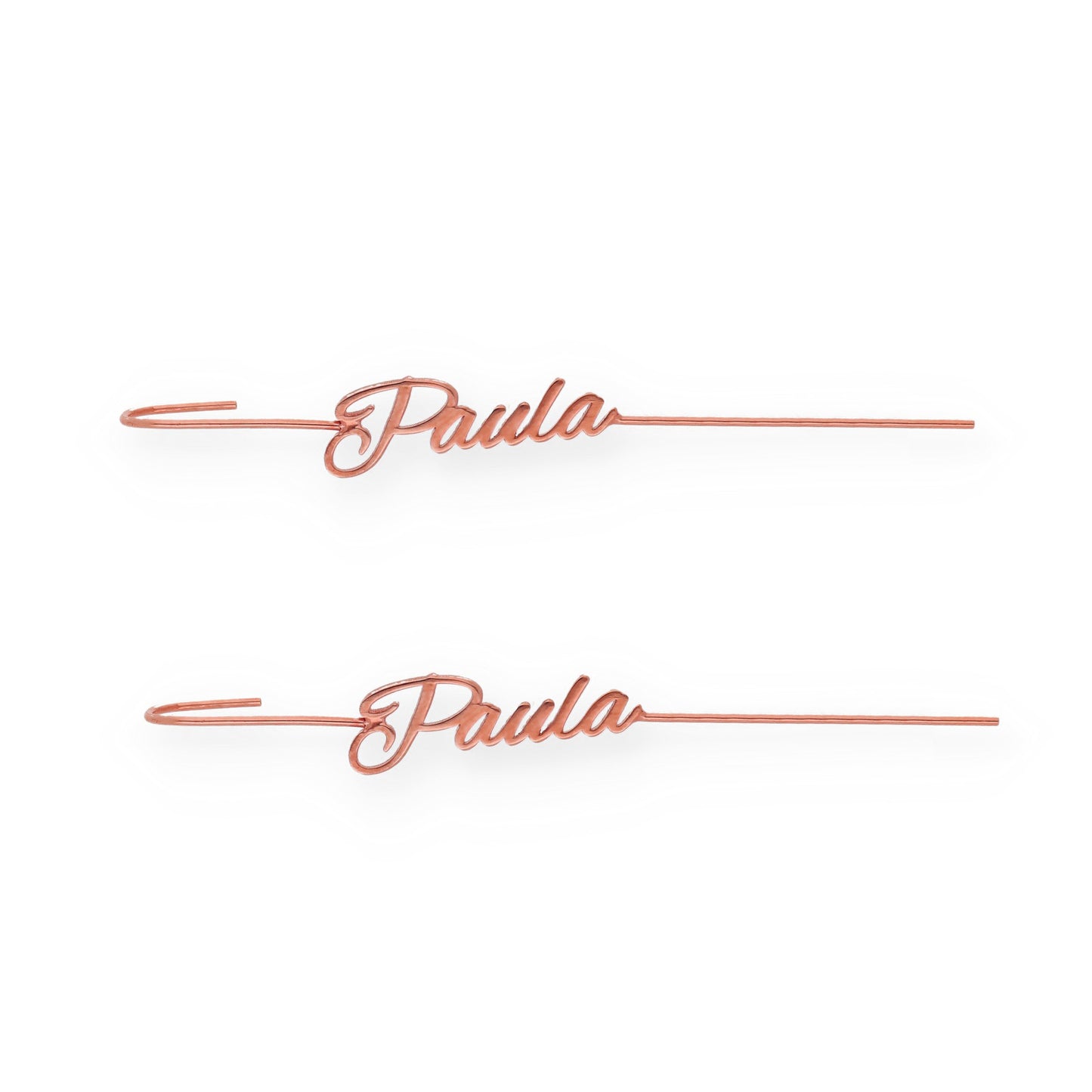 Pendientes Liana en Plata de Ley 925 y baño Oro 18k