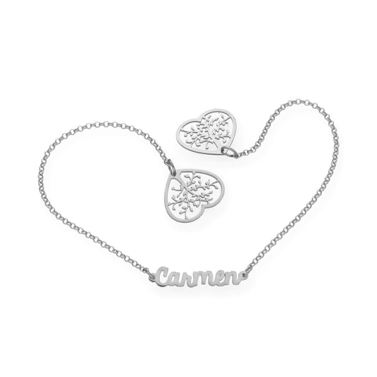 Marcapáginas Theo Nombre en Plata 925