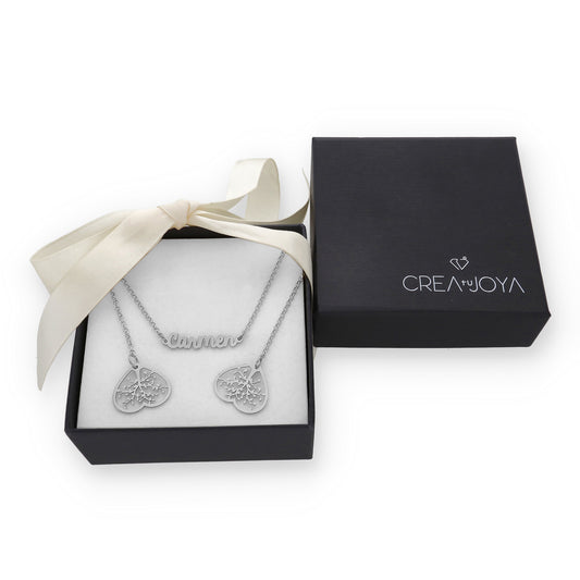 Marcapáginas Theo Nombre en Plata 925