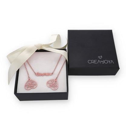 Marcapáginas Theo Nombre en Plata 925 y baño Oro 18k