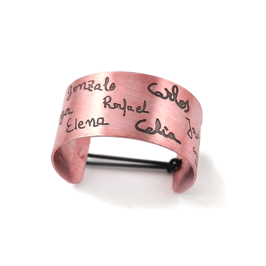 Pulsera de Plata con Baño de Oro 18k para Profesoras Personalizable