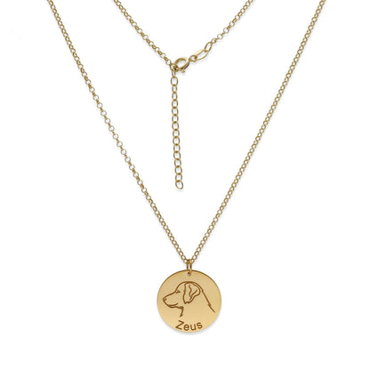 Colgante Mascota personalizable en Plata de Ley 925