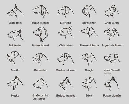 Colgante Mascota personalizable en Plata de Ley 925