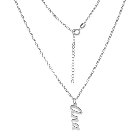 Colgante Delia Nombre en Plata de Ley 925