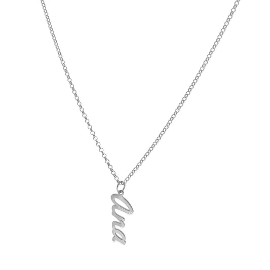 Colgante Delia Nombre en Plata de Ley 925