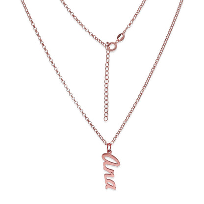 Colgante Delia Nombre en Plata de Ley 925