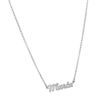 Colgante Dana con Nombre en Plata de Ley 925