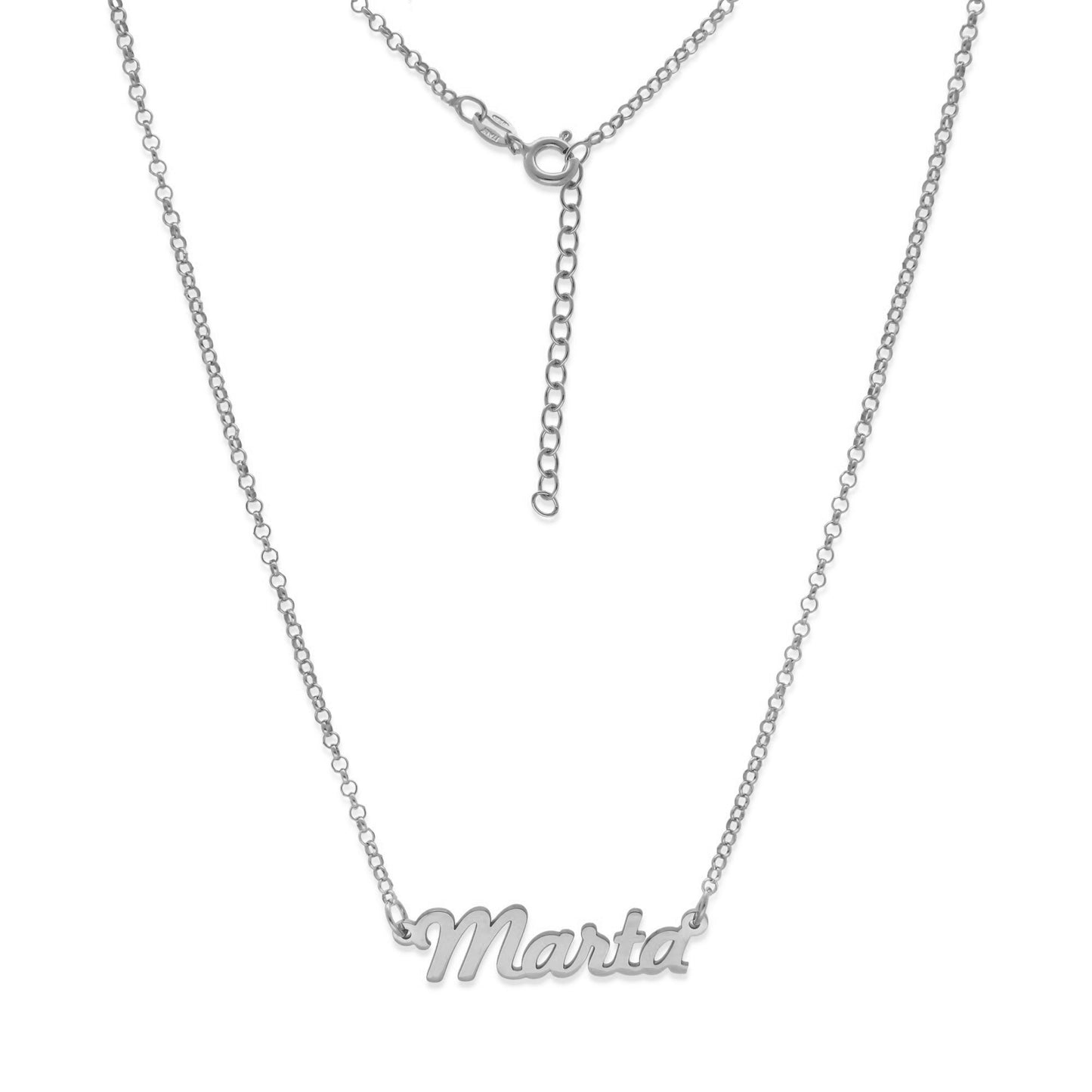 Colgante Dana con Nombre en Plata de Ley 925