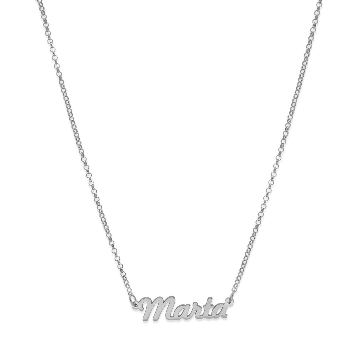 Colgante Dana con Nombre en Plata de Ley 925