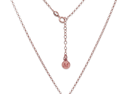 Colgante Vania Madre e Hijo en Plata de Ley 925 y baño Oro rosa 18k