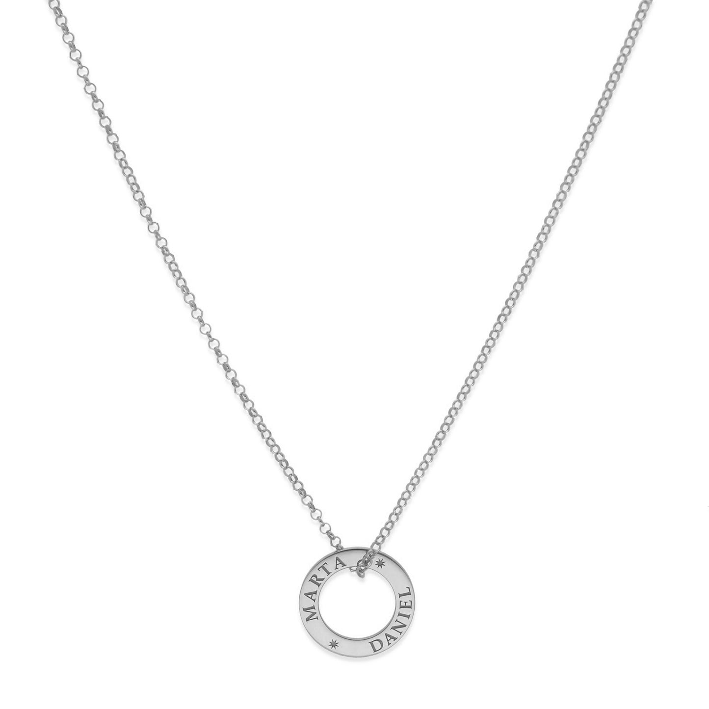 Colgante Bliss en Plata de Ley 925 con baño de Oro 18k