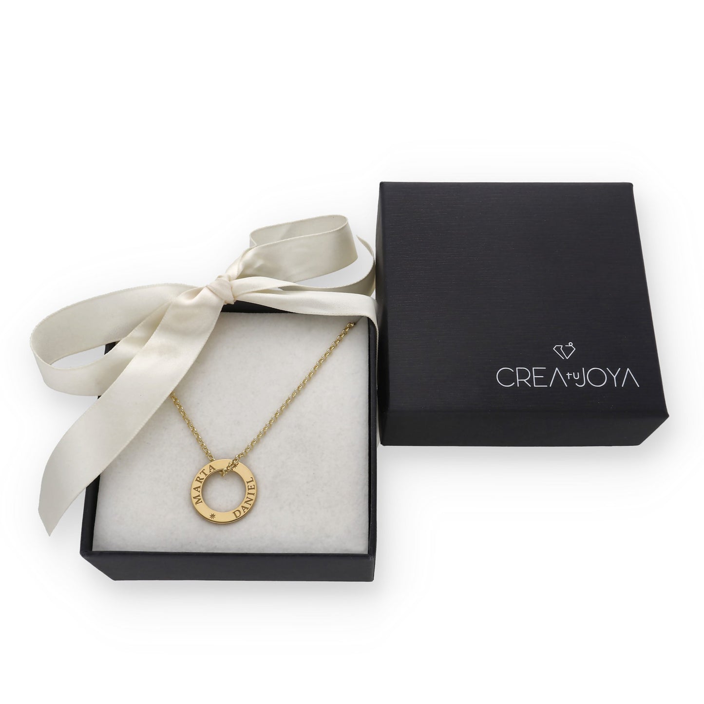 Colgante Bliss en Plata de Ley 925 con baño de Oro 18k