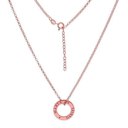 Colgante Bliss en Plata de Ley 925 con baño de Oro 18k