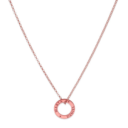 Colgante Bliss en Plata de Ley 925 con baño de Oro 18k