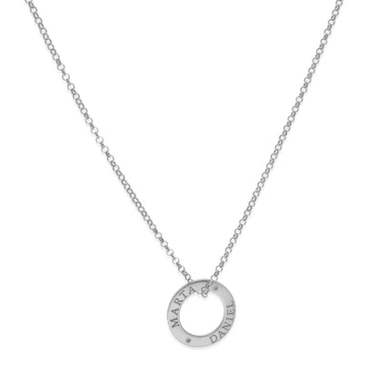 Colgante Bliss en Plata de Ley 925 y baño de Oro rosa 18k