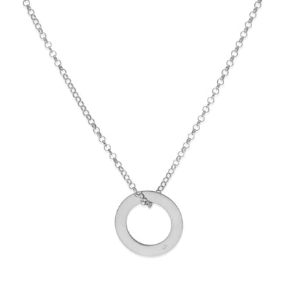 Colgante Bliss en Plata de Ley 925 y baño de Oro rosa 18k