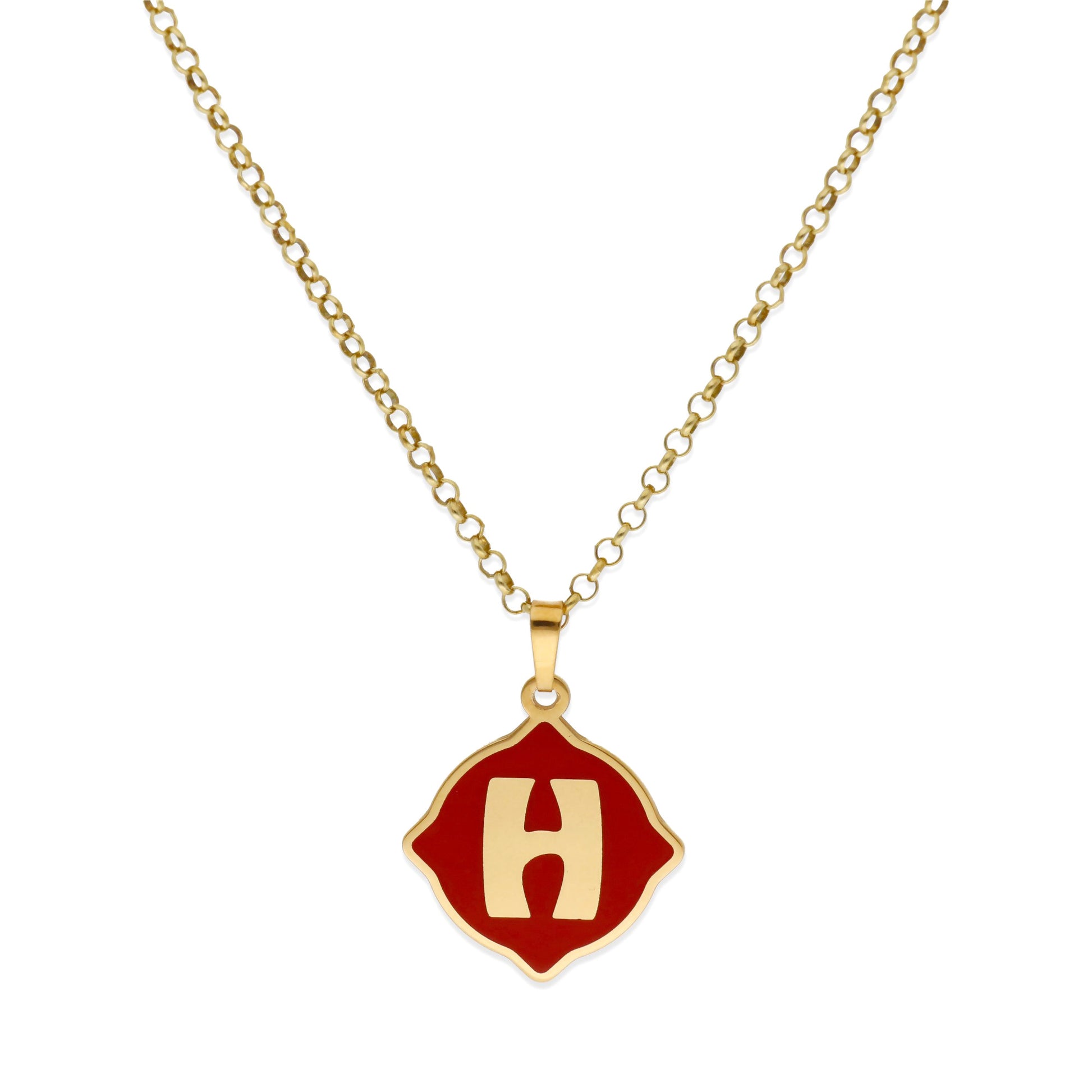 Colgante Hada en color e Inicial en Plata de ley 925 y baño Oro Rosa 18k