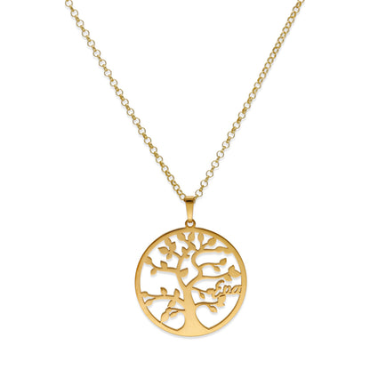Colgante Árbol de la vida con nombres en Plata de Ley 925