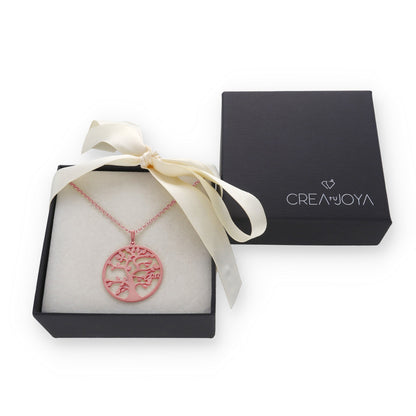 Colgante Árbol de la vida con nombres en Plata de Ley 925