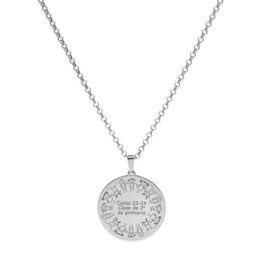 Colgante Fin de curso en Plata de Ley 925