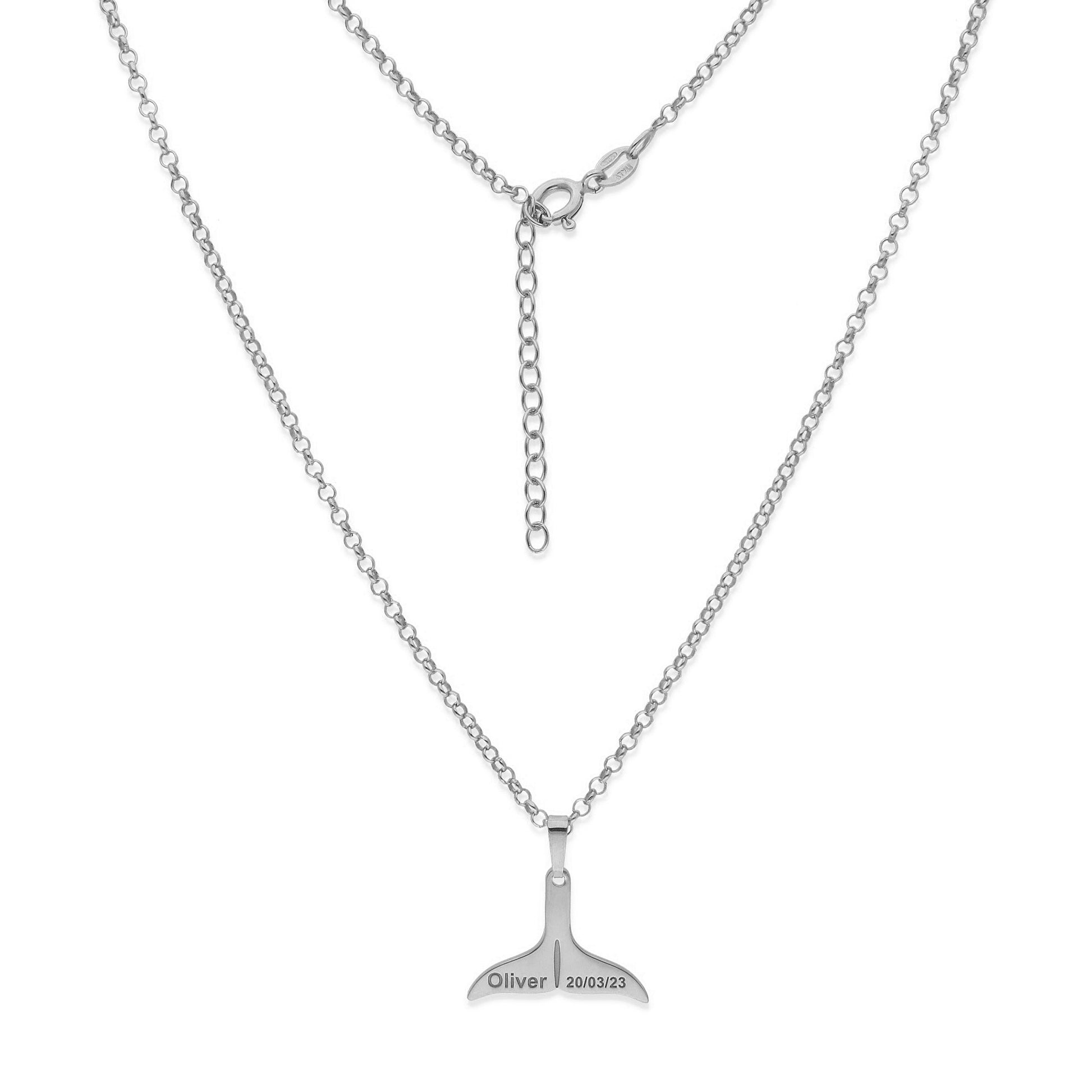 Colgante Aleta en Plata de Ley 925