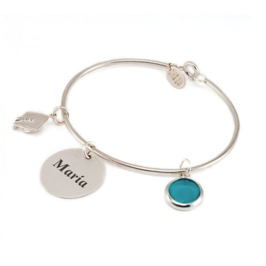 Pulsera rígida stone Graduación