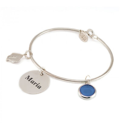 Pulsera rígida stone Graduación