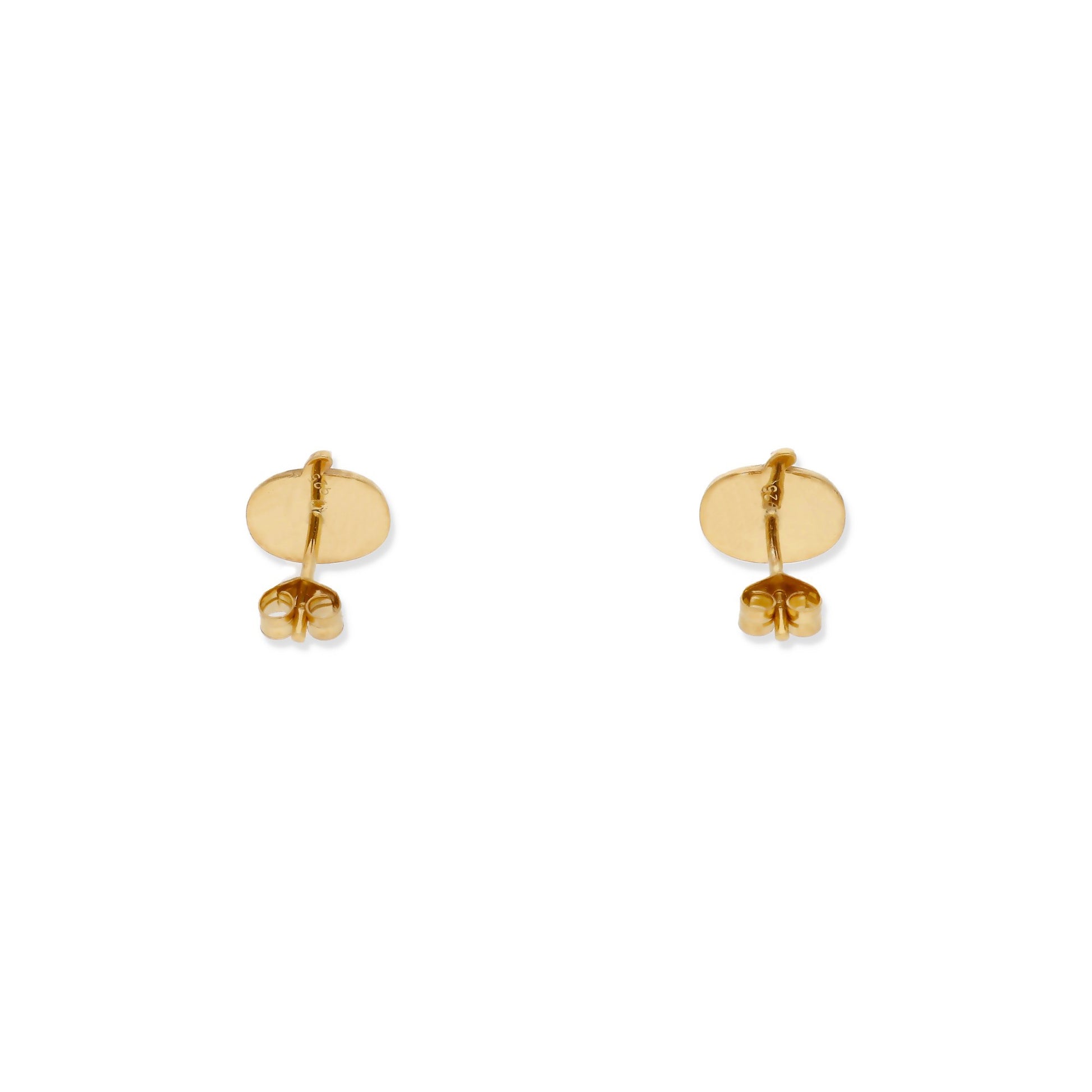 Pendientes Calabaza Halloween en Plata de Ley 925