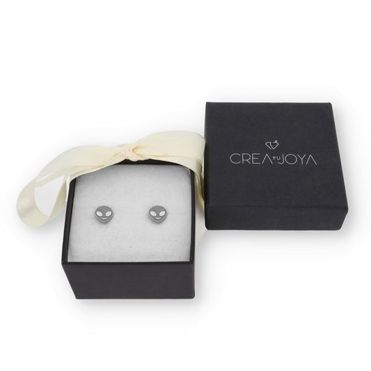 Pendiente Alienígena en Plata de Ley 925