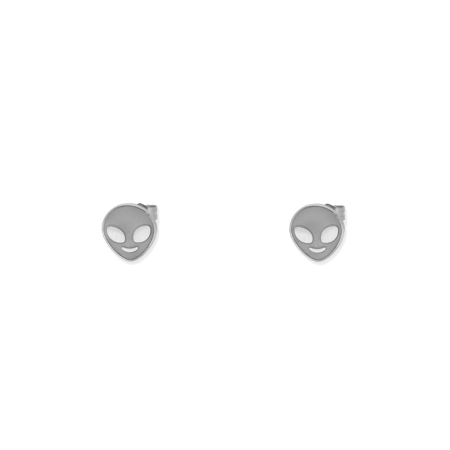 Pendiente Alienígena en Plata de Ley 925