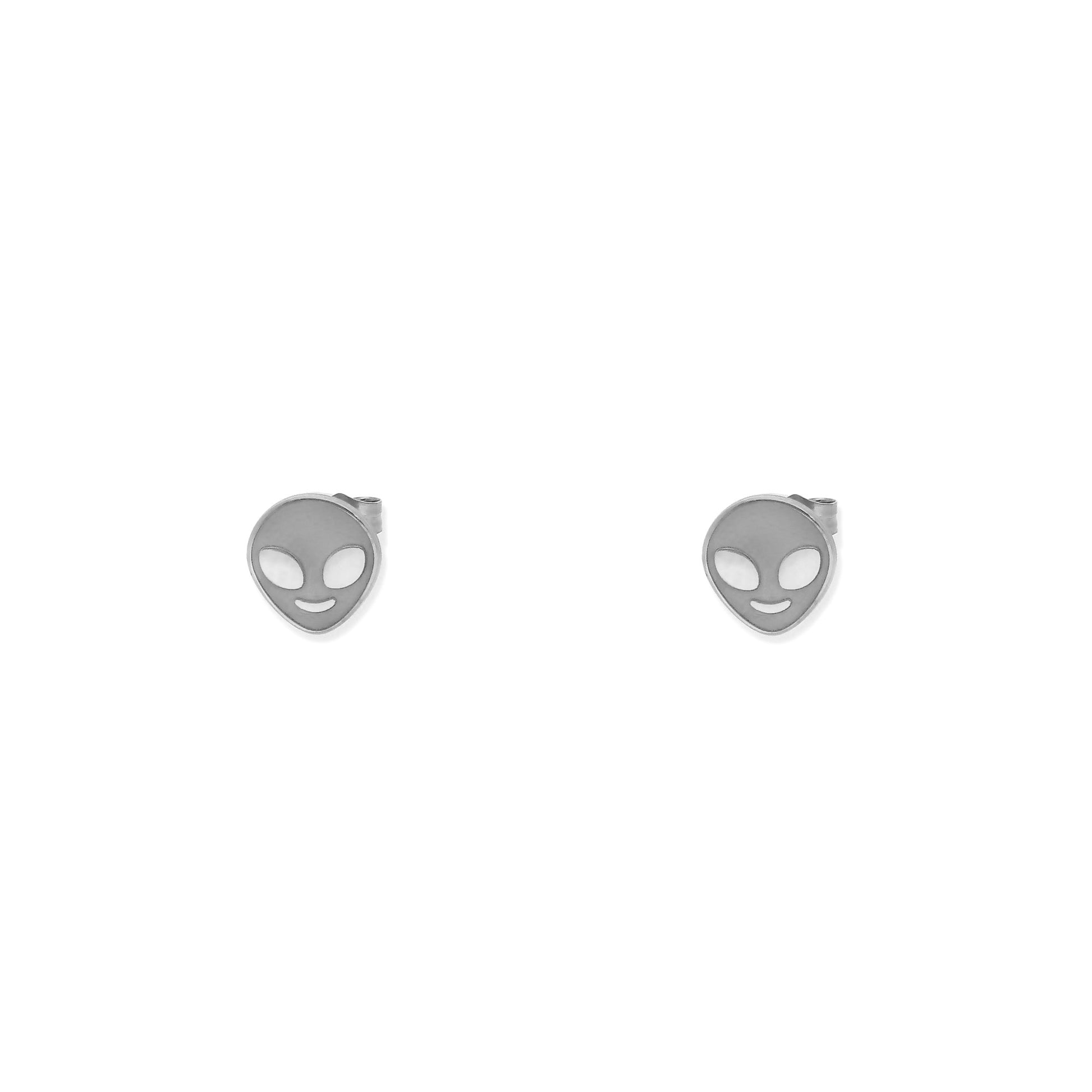 Pendiente Alienígena en Plata de Ley 925