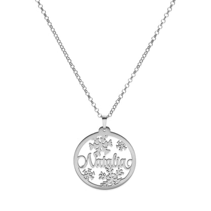 Colgante Bola de Navidad en Plata de Ley 925