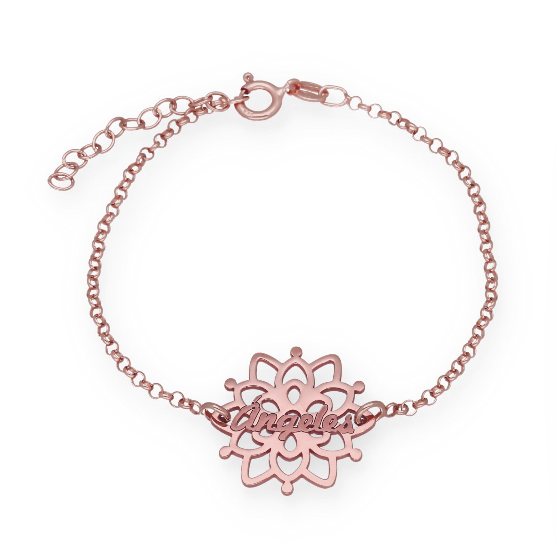 Pulsera Copo de Nieve en Plata de Ley 925