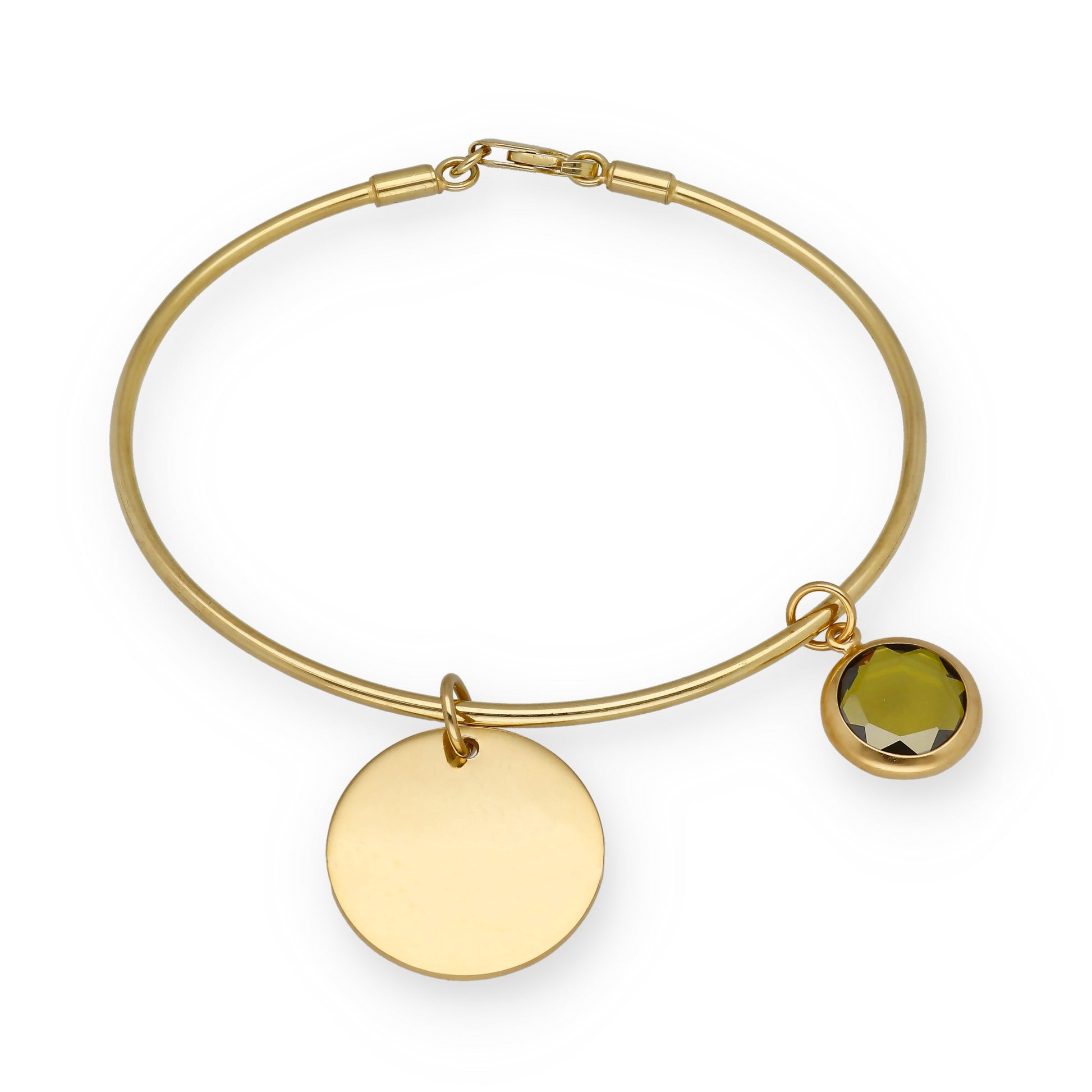 Pulsera Stone Rígida en Plata de Ley 925