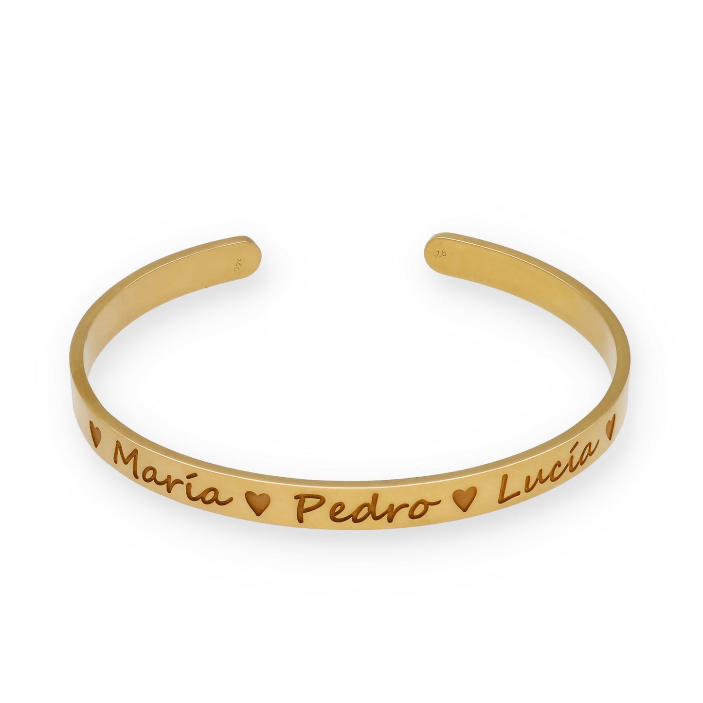 Pulsera Belina en Plata de Ley 925 y baño Oro 18k