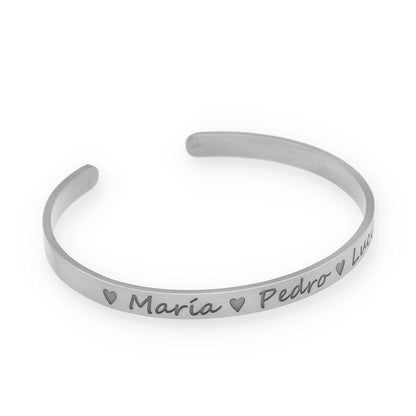 Pulsera Belina en Plata de Ley 925 y baño Oro rosa 18k