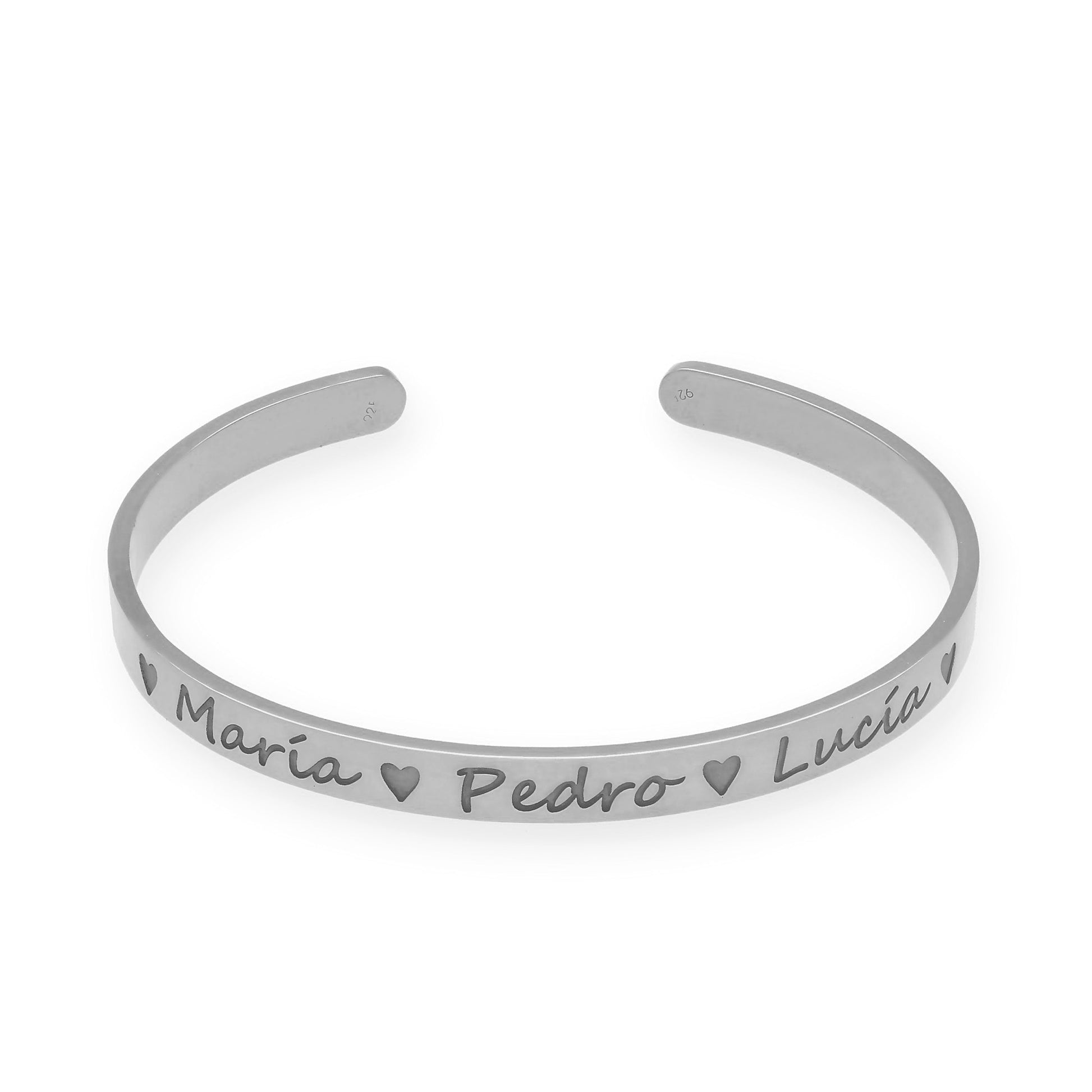 Pulsera Belina en Plata de Ley 925 y baño Oro rosa 18k