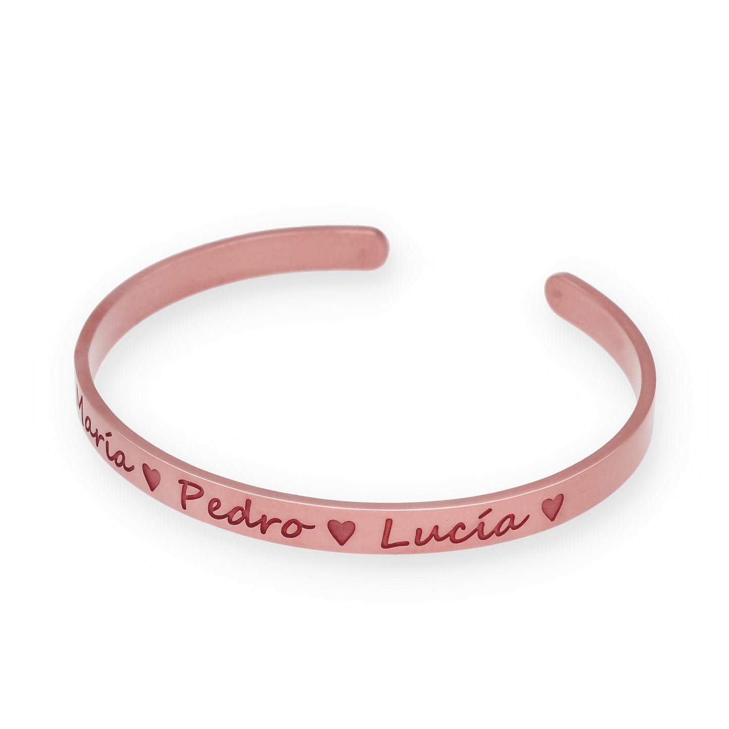 Pulsera Belina en Plata de Ley 925 y baño Oro rosa 18k