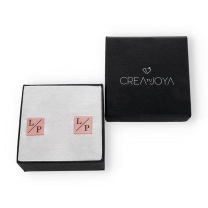 Gemelos Damon en Plata de Ley 925