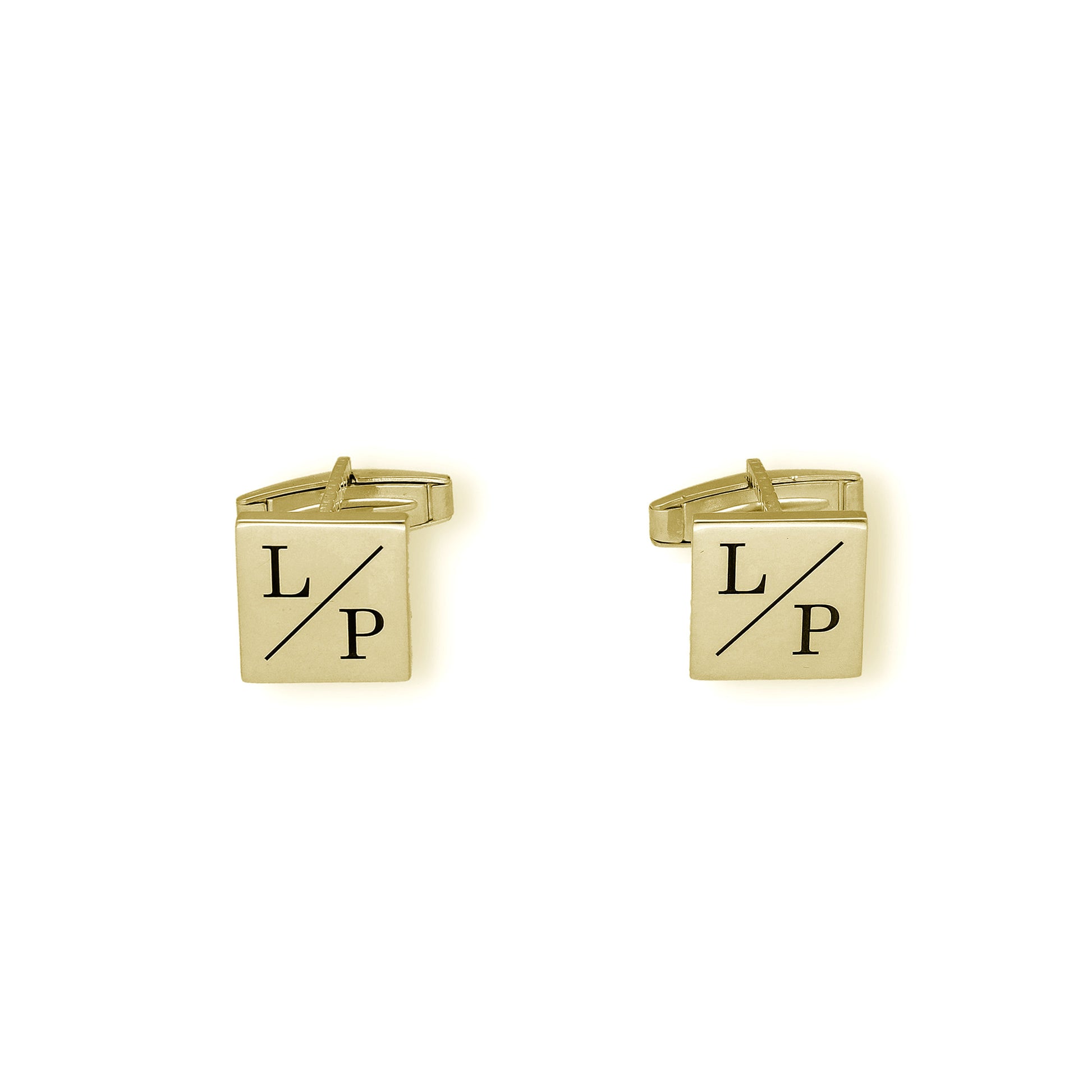 Gemelos Damon en Plata de Ley 925 y baño Oro rosa 18k