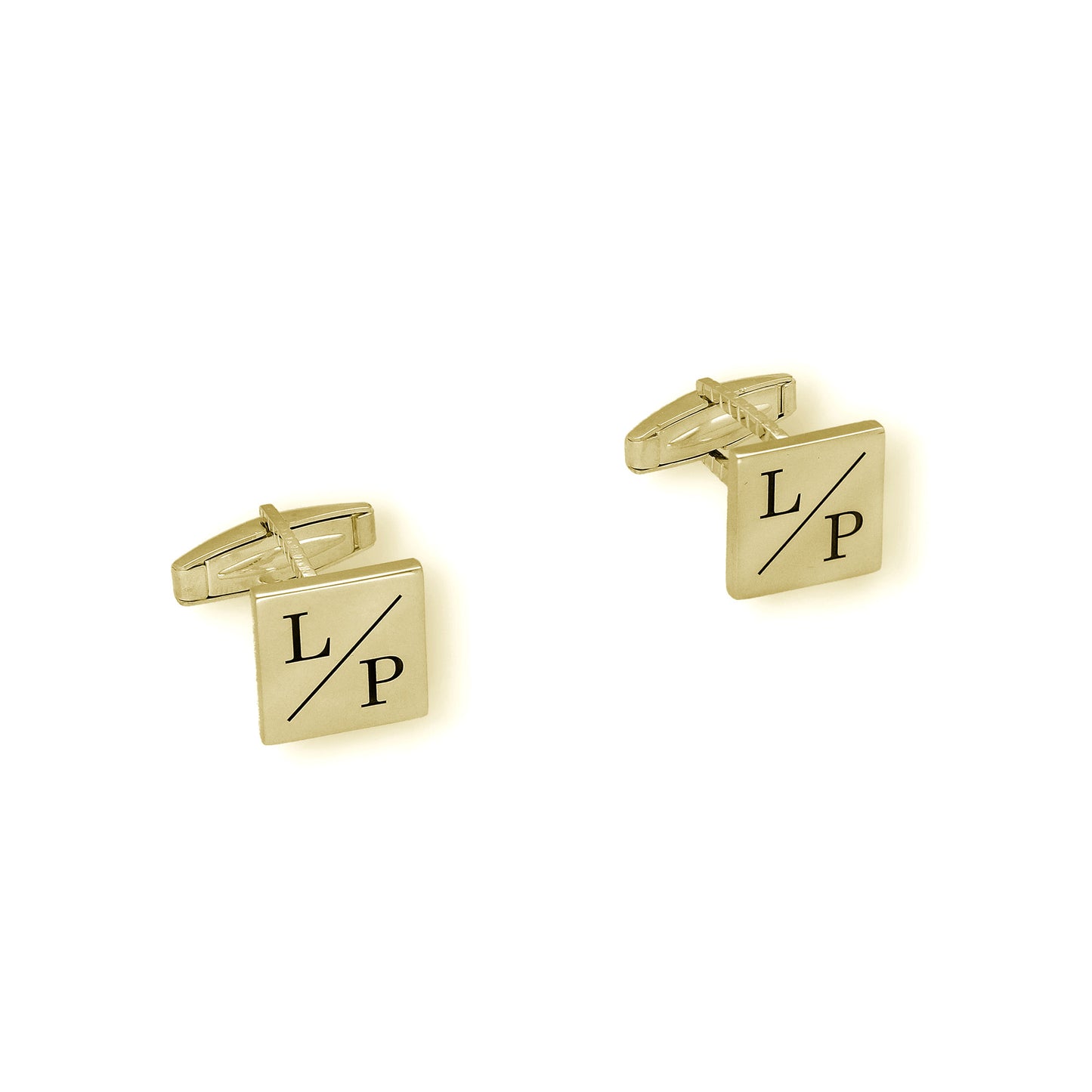 Gemelos Damon en Plata de Ley 925 y baño Oro rosa 18k