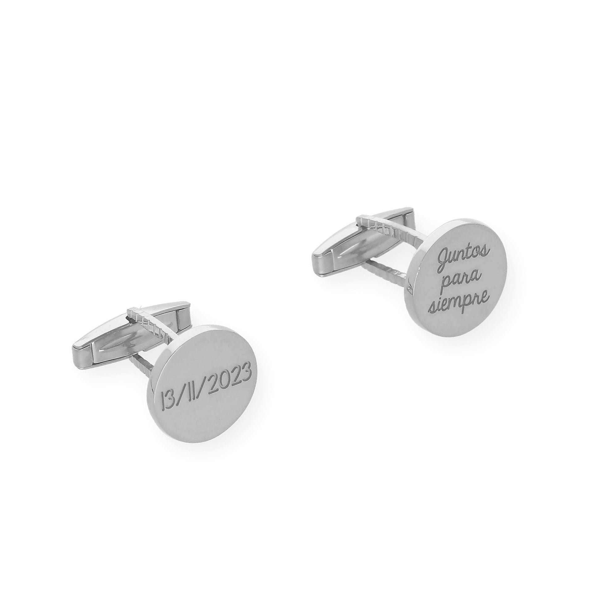 Gemelos Sandro en Plata de Ley 925