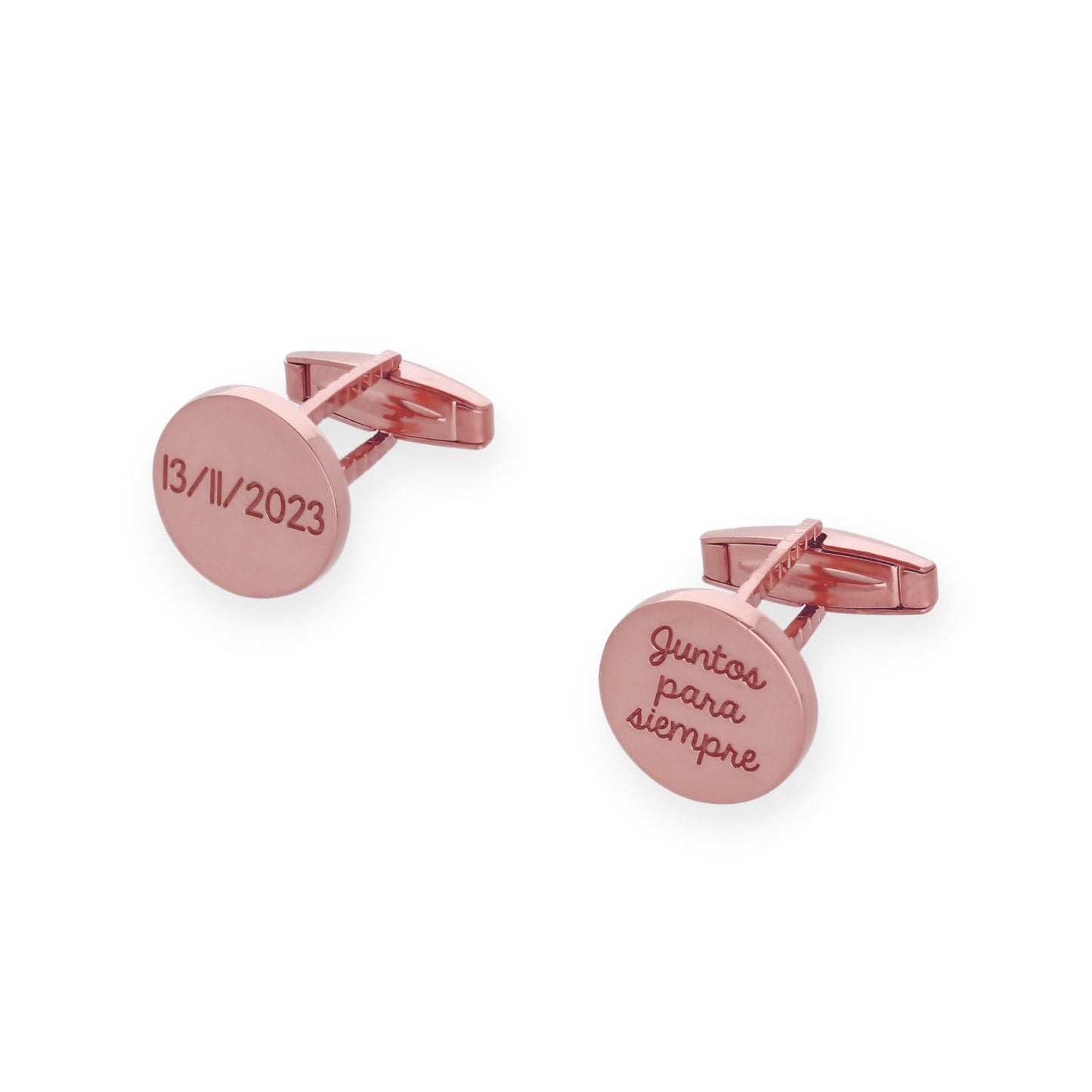 Gemelos Sandro en Plata de Ley 925 y baño Oro 18k