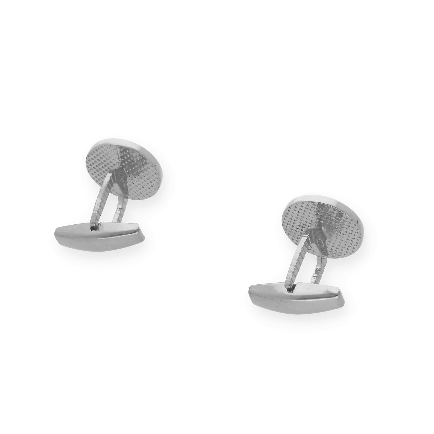 Gemelos Sandro en Plata de Ley 925 y baño Oro rosa 18k