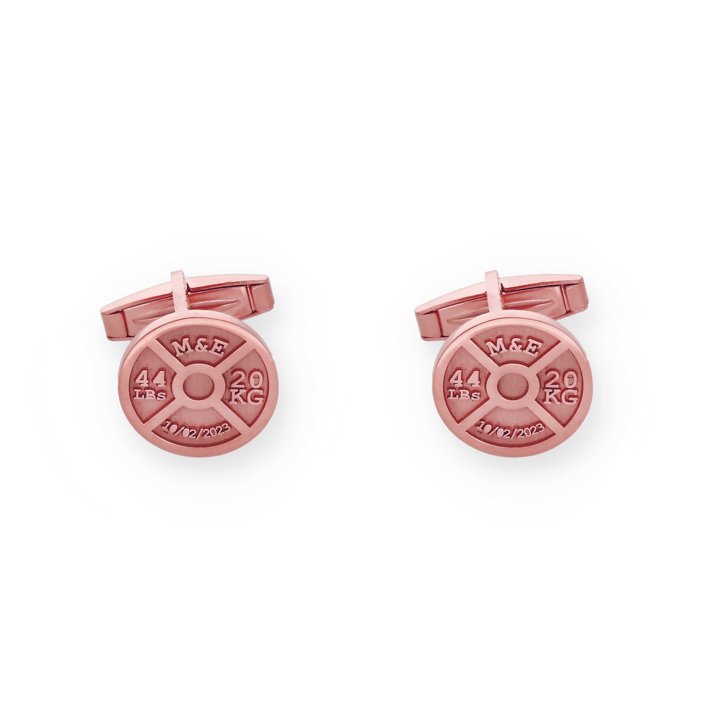 Gemelos Mancuernas en Plata de Ley 925 y baño Oro 18k