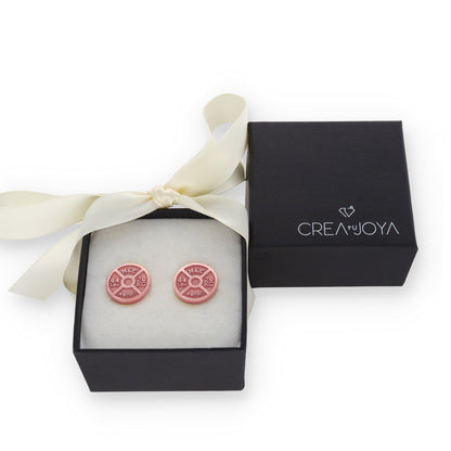 Gemelos Mancuernas en Plata de Ley 925 y baño Oro 18k