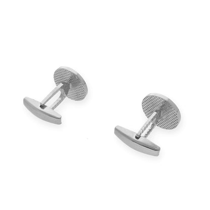 Gemelos Mancuernas en Plata de Ley 925 y baño Oro rosa 18k