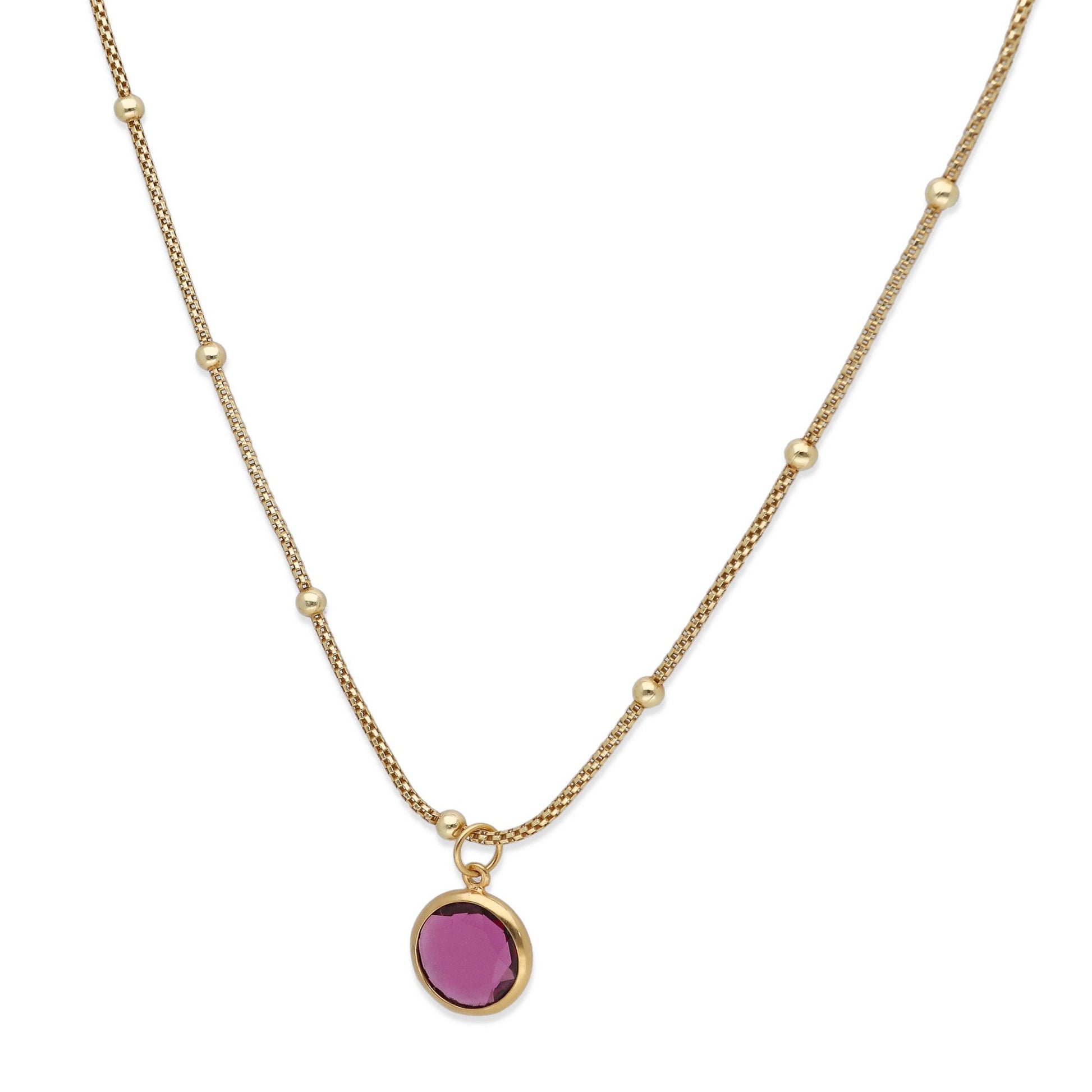 Colgante Lirio en Plata de Ley 925 y baño Oro rosa 18k