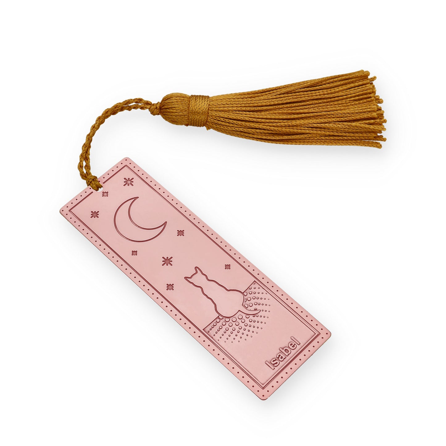 Marcapáginas Luter en Plata de Ley 925 y Baño Oro rosa 18k